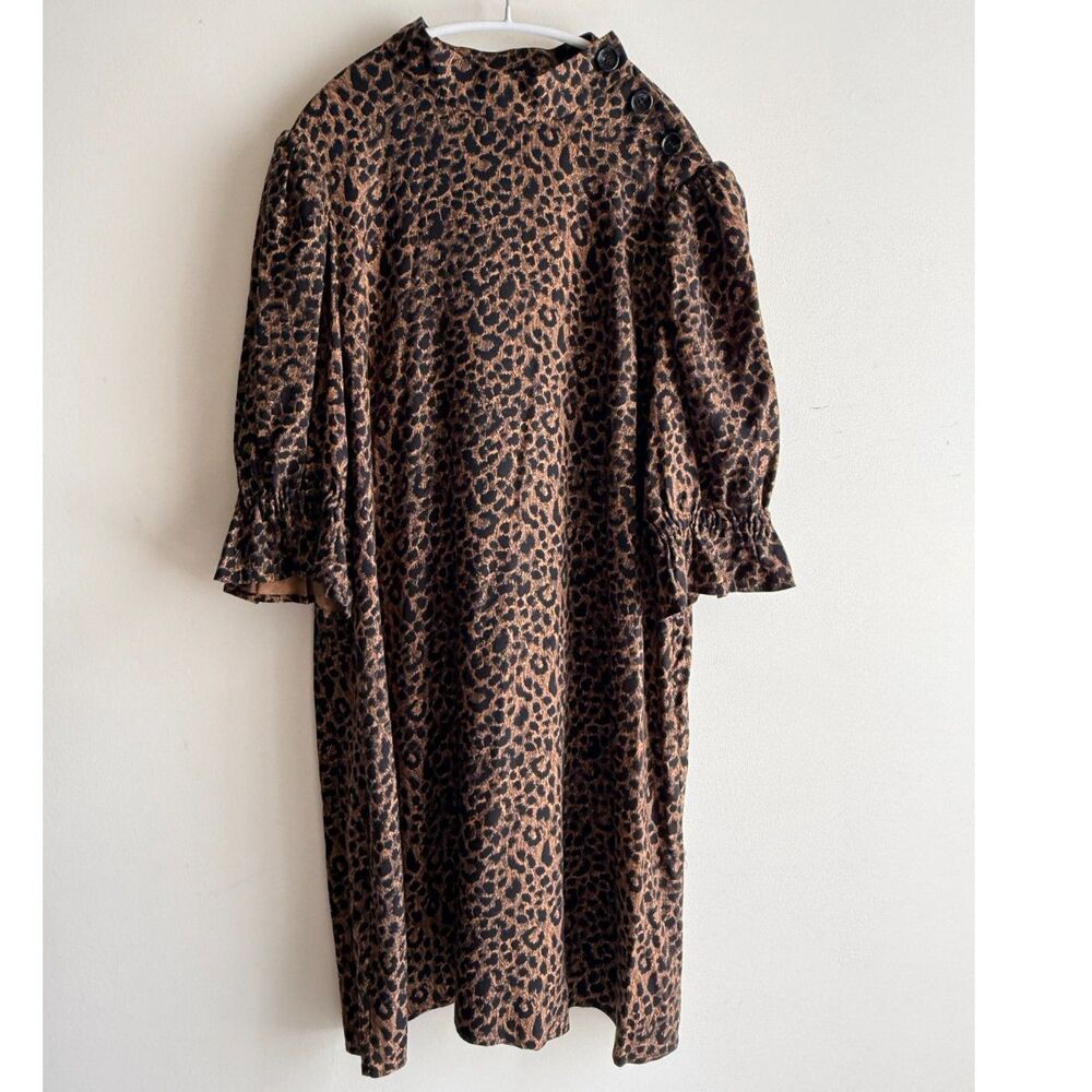 Paris Atelier & Other Stories cheetah print shift dress - EUR 44